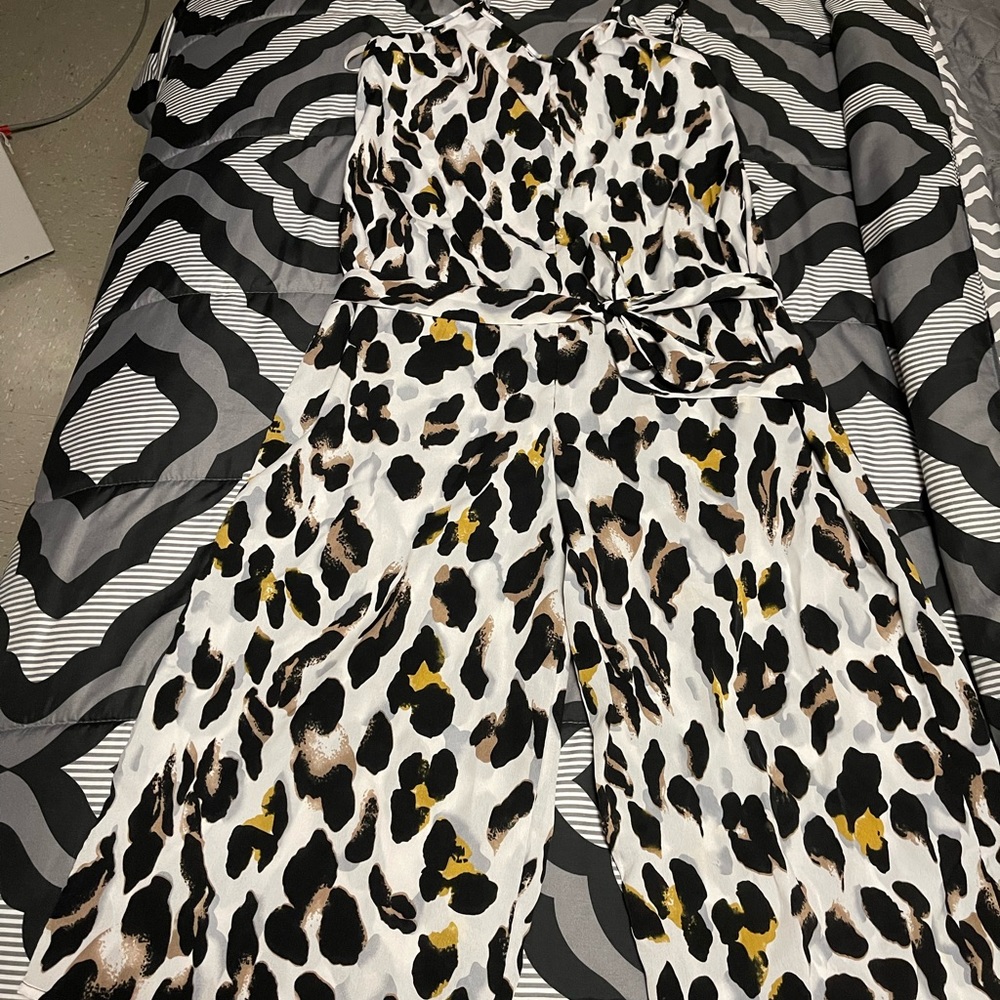 Cheetah jump suit